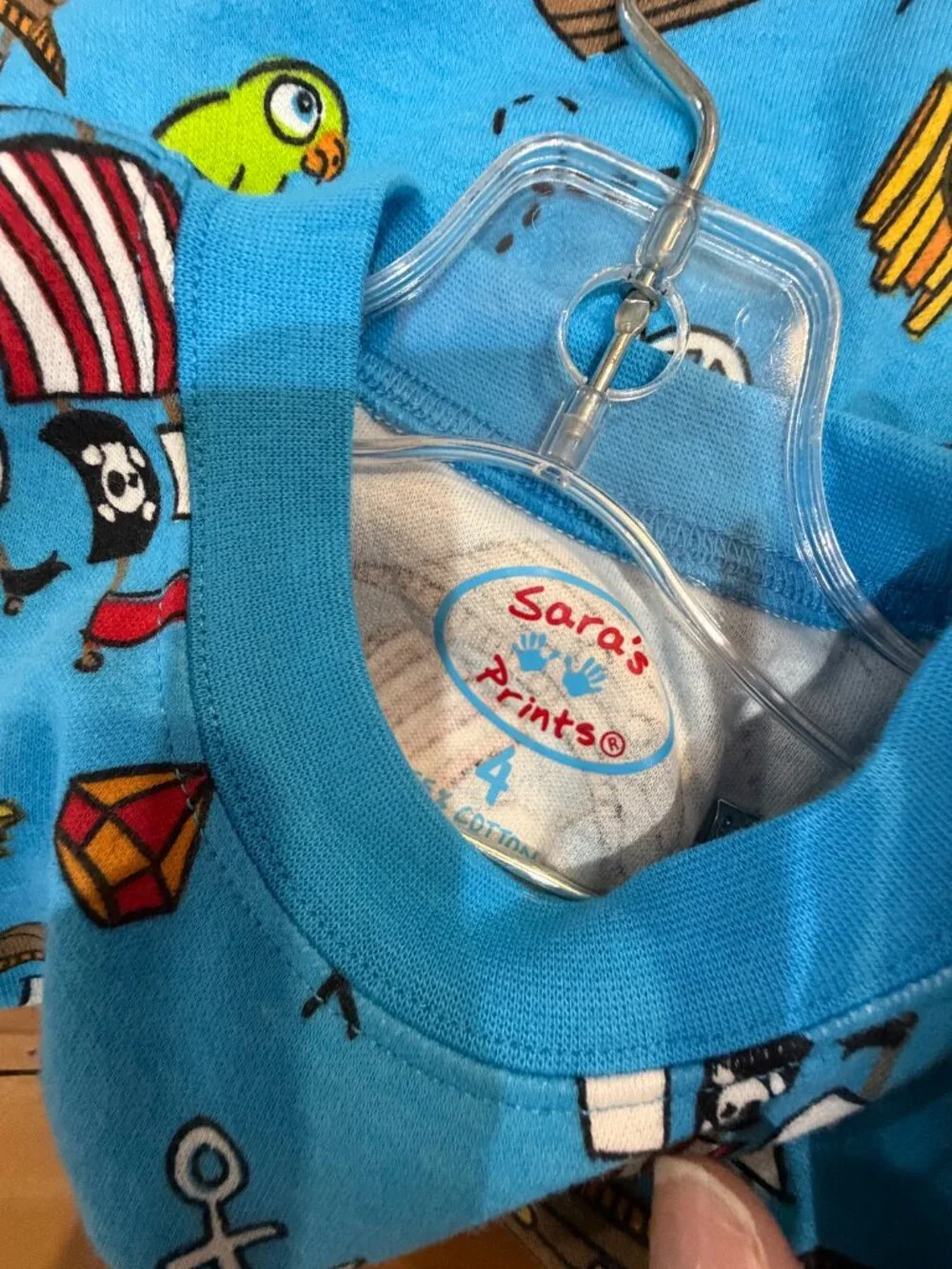 NWT Sara's Prints 2PC Pajama Set